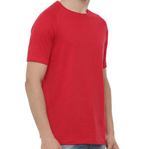 T-shirt col rond 100% coton pour hommes, décontracté, élégant, tissu éponge personnalisable, design à manches courtes, nouvel arrivage - Product Image 3