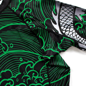 Alto rendimiento al por mayor Rash Guard Custom Made Rash Guard Sublimación Impresión Rash Guard - Product Image 3