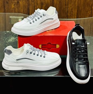 Zapatos Blancos Estilo Walking para Hombre 2026, Zapatillas Casuales de Alta Calidad con Logotipos Personalizables, Ecológicas, OEM - Product Image 2