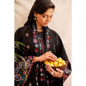 Ensemble de costume pour femme en tissu brodé SF-4391 - Product Image 4