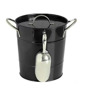 Handmade Metal Simple Minimal Bottle Wine Champagne Chiller Bulk Supplies for Party Restaurants <b>Beverage</b> <b>Tubs</b> <b>Ice</b> <b>Buckets</b> - Product Image 2