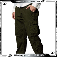 Pantalon tactique cargo léger pour homme, taille mi-haute, multi-poches, pour activités de plein air, randonnée, chasse et combat