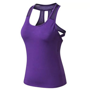 Wholesale Sleeveless <b>Women</b> <b>Tank</b> <b>Tops</b> Custom Shirts Quick Dry Breathable Lightweight Casual Sportswear Gym Workout Yoga Apparel - Product Image 6