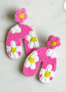 ต่างหูลูกปัดห้อยแฟชั่นทำด้วยมือสำหรับเด็กหญิงและผู้หญิงต่างหูห่วงลูกปัดออกแบบผลิตในอินเดีย - Product Image 2