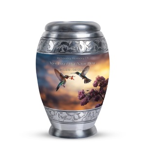 Urne colibri pour cendres élégante décorative pour le souvenir humain urnes de crémation pour adultes funérailles parfaites urnes commémoratives - Product Image 1