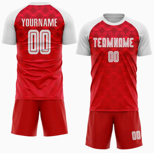 เสื้อฟุตบอลขายส่งแบบยูนิเซ็กซ์ โพลีเอสเตอร์ 100% คอวี แขนสั้น น้ำหนักเบา แห้งเร็ว ผู้ผลิตชุดฟุตบอล - Product Image 2