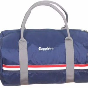 Bolsa de lona moderna de gran capacidad para gimnasio personalizada y duradera con forro de nailon - Product Image 1