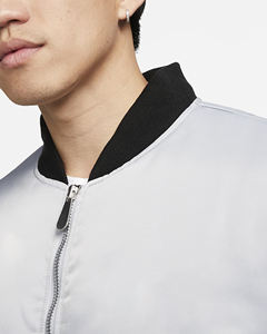 Chaquetas Bomber al por Mayor, Primavera, Poliéster, Satén, Seda, para Hombre, Alta Calidad, Hechas a Medida, 2024, Tallas Grandes, con Logotipo - Product Image 4