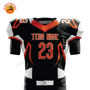 Maillot de football américain à sublimation personnalisée Premium pour les équipes et les joueurs Uniforme de football américain fabriqué au Pakistan - Product Image 4