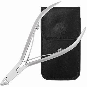 Manicura y pedicura de alta calidad, cuchillas afiladas y en forma de Luna, cortaúñas para cutículas de doble resorte con embalaje personalizado - Product Image 1