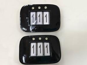 ผู้ถือหมายเลข GLITTER หนังม้าแข่ง ผู้ถือหมายเลข 0 ถึง 9 - Product Image 5