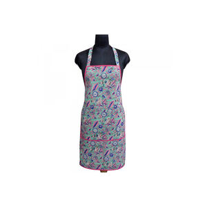 Meilleur prix indien imprimé en blocs 100% coton respirant tablier de cuisine sans manches pour femmes 20 feuilles 83 Cms à vendre - Product Image 5