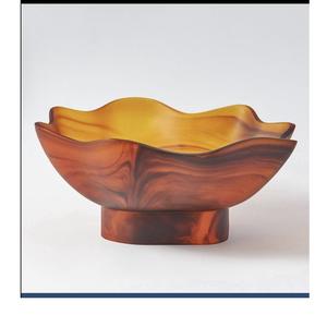 Bol à salade de luxe en résine bleue, vaisselle écologique, compatible lave-vaisselle, léger, idéal pour la maison, l'hôtel, le restaurant, les fêtes - Product Image 2