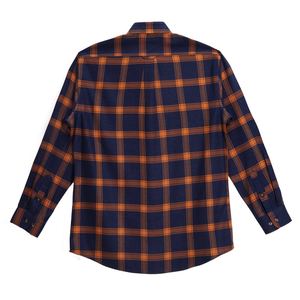 Polyester/Cotton Flannel Shirts Quick Dry New Fashion <b>Men's</b> Anti-Pilling Summer 280g Premium Quality Customized Design Long - Product Image 1