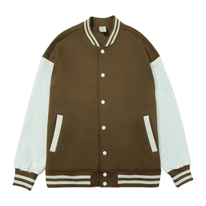 Logo personnalisé Veste de travail pour hommes Design hivernal Double fermeture éclair 100% coton sergé Doublure zippée Déchiré Vintage Wash Canvas Boxy Fit - Product Image 1