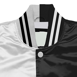 Veste universitaire en satin pour homme sur mesure, vente chaude, coque souple, légère et confortable pour l'hiver, meilleur choix à prix avantageux - Product Image 2