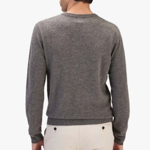 Breathable Quick Dry Custom OEM/ODM Men's Spring Knit Sweater with Front Logo <b>TWINSET</b> Style 100% Polyester Anti-Pilling - Product Image 4