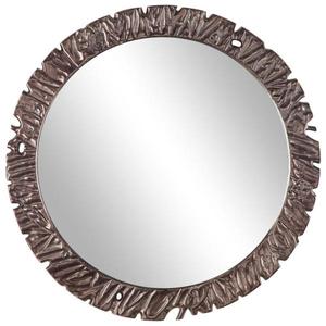 NUEVA LLEGADA MEJOR VENTA ESPEJO DE PARED DE FORMA OVALADA DECORATIVA ESPEJO DE PARED DE METAL CON ACABADO ANTIGUO - Product Image 6