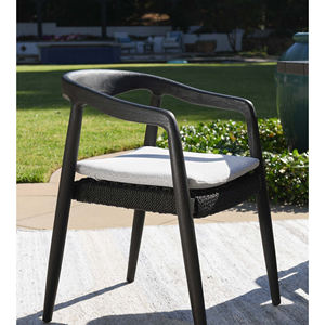 Venta al por mayor Silla de comedor de madera de teca de diseño moderno con cojín de cuerda silla de jardín plegable para playa muebles de exterior eventos-Ataya - Product Image 6