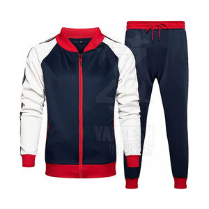 ชุดวิ่งออกกำลังกายแบบลำลองสำหรับผู้ชาย2ชิ้นขนาด XL ชุดวิ่งออกกำลังกายผ้าฝ้าย100% มีโลโก้ขนาดใหญ่พิเศษออกแบบได้ตามต้องการ! - Product Image 1