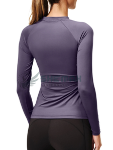 เสื้อนักขี่ม้าหญิงผ้าระบายความร้อนแขนยาวเสื้อนักขี่ม้าแห้งเร็ว - Product Image 3