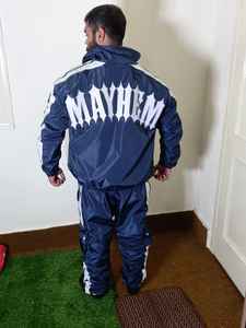 Trajes de chándal de invierno para hombre con logotipo personalizado, conjuntos cortavientos de nailon de poliéster ligeros e impermeables con función de maternidad, ropa para exteriores - Product Image 6