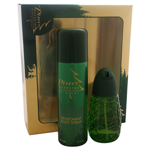Pino Silvestre per gli uomini 2 Pc Set regalo 4.2oz Spray e 6.7oz deodorante per il corpo Spray profumo Premium Set - Product Image 1