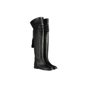 Stivali da donna di grandi dimensioni 41-42-43-44-pelle nera - Product Image 3