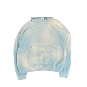 Sudaderas con capucha de invierno de diseño OEM a prueba de viento de 2025 algodón ecológico teñido liso de calidad superior al por mayor 100% a bajo precio - Product Image 6