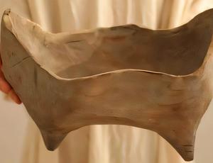 Bol à fruits en bois salade faite à la main ustensiles de cuisine faits à la main rustique bol décoratif cadeaux à la maison - Product Image 5