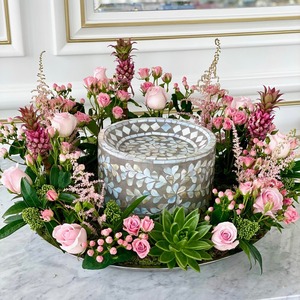 Alta calidad Ramadan Eid Madre de perla Bandejas de soporte de chocolate Bandejas DE SERVICIO DE fregona de lujo al por mayor hechas en Vietnam - Product Image 4