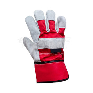 Guantes de Seguridad Transpirables de Cuero Antideslizantes Duraderos con Logotipo Personalizado OEM/ODM Hechos a Medida - Product Image 2