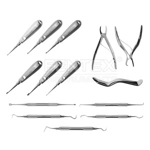 Juego de Instrumentos dentales de alta calidad de 14 piezas: manijas estándar - Product Image 1