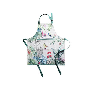 Delantal de cocina de algodón puro sin mangas de diseño personalizado recién llegado a granel al precio más bajo - Product Image 2