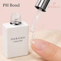 Déshydratant liquide professionnel pour ongles PH Bond Prep pour poudre acrylique et vernis gel UV LED, usage en salon