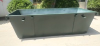 Offre Spéciale 6m empilable Marrell Bin Conteneurs à sauter Poubelles de recyclage Bennes à ordures pour le stockage des déchets Bennes à ordures de recyclage en métal et acier