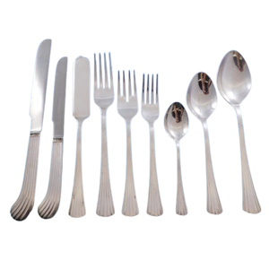 Nouveau élégant à prix raisonnable décoratif en acier inoxydable argent poli coutellerie fabricant et exportateur ensemble de couverts en métal - Product Image 1