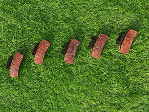 Western <b>Tooled</b> Leather Hair Clip Western Cowgirl Hair Claw Clip Cowhide <b>Tooled</b> Leather Claw Clip Hair Accessories - Product Image 4