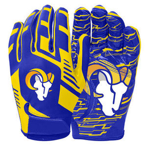 Gants de football américain de haute qualité personnalisables, concevez votre propre logo, respirants, légers, écran tactile, crochet GANTS - Product Image 2