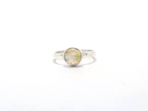 แหวนอัญมณีแหวนเงินลาบราดอไรต์ธรรมชาติสำหรับเป็นของขวัญ - Product Image 2