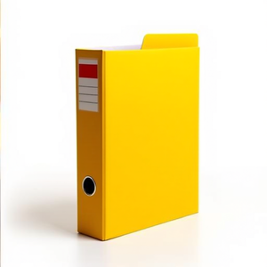 Leitz Alpha Hanging <b>File</b> <b>Folder</b> <b>A4</b> Top/Side Open Yellow 25 Pack - Product Image 2