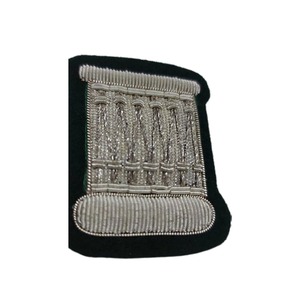 Ecussons Wok brodés à la main, patchs en tissu avec attache magnétique, emblèmes en fil métallique à coudre - Product Image 1