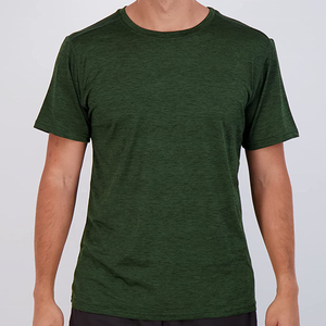 T-shirt à manches courtes pour homme avec poche, 100% polyester, logo personnalisé, séchage rapide, tissu 220g, haute qualité, t-shirts de mode streetwear - Product Image 6
