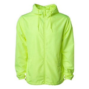 Veste d'extérieur imperméable et coupe-vent à capuche pour homme, coupe-vent softshell personnalisé au crochet pour la course à pied, la randonnée et le camping - Product Image 1