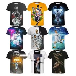 Camiseta Informal y Cómoda con Estampado 3D para Hombre y Mujer, 100% Poliéster, Antiarrugas, Secado Rápido, Diseño Único - Product Image 2