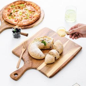 Handcrafted natural <b>wooden</b> <b>serving</b> <b>platters</b> lowest price best quality wood food <b>platter</b> board made in Vietnam - Product Image 5