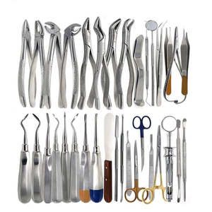 Ensemble de chirurgie dentaire personnalisable Instruments réutilisables pour la chirurgie buccale et implantaire Ensemble d'instruments dentaires de haute qualité - Product Image 1