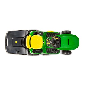 Tracteur à gazon John Deere vert et jaune, 4 roues motrices, à essence, autopropulsé, pour la coupe de l'herbe dans la cour de la maison - Product Image 1