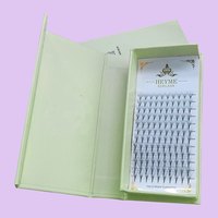 Extensions de cils préfabriquées faites à la main, éventails 3D professionnels à base pointue, volume super doux et ultra léger, 12 rangées