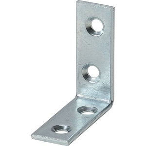VORMANN Blue Zinc-Plated Steel Chair Bracket 25 X 25 mm Length 15 mm Width 2 mm Thickness for Bookcases Bookshelves-Pack Size - Product Image 1
